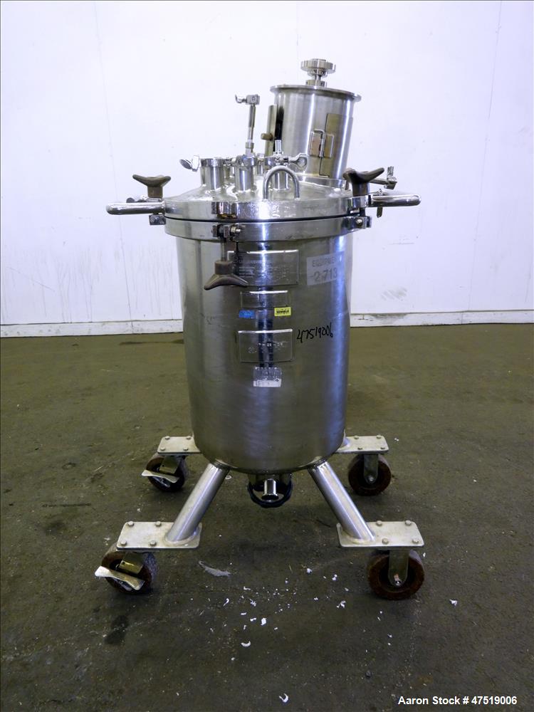 Used Lee Industries Mix Tank, Model 100LCBT, 26.4 Gallon (100 Liter), 316 Stain