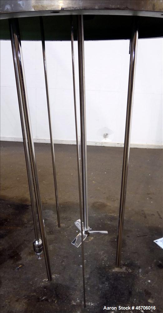 Used Lee Industries Pressure Tank, 113 Gallon, Model 119DBT, Teflon coated 316 Stainless Steel, Vertical, 35" straight side x 30" diameter, flat top with bolt on cover, dish bottom. Internal rated FV...