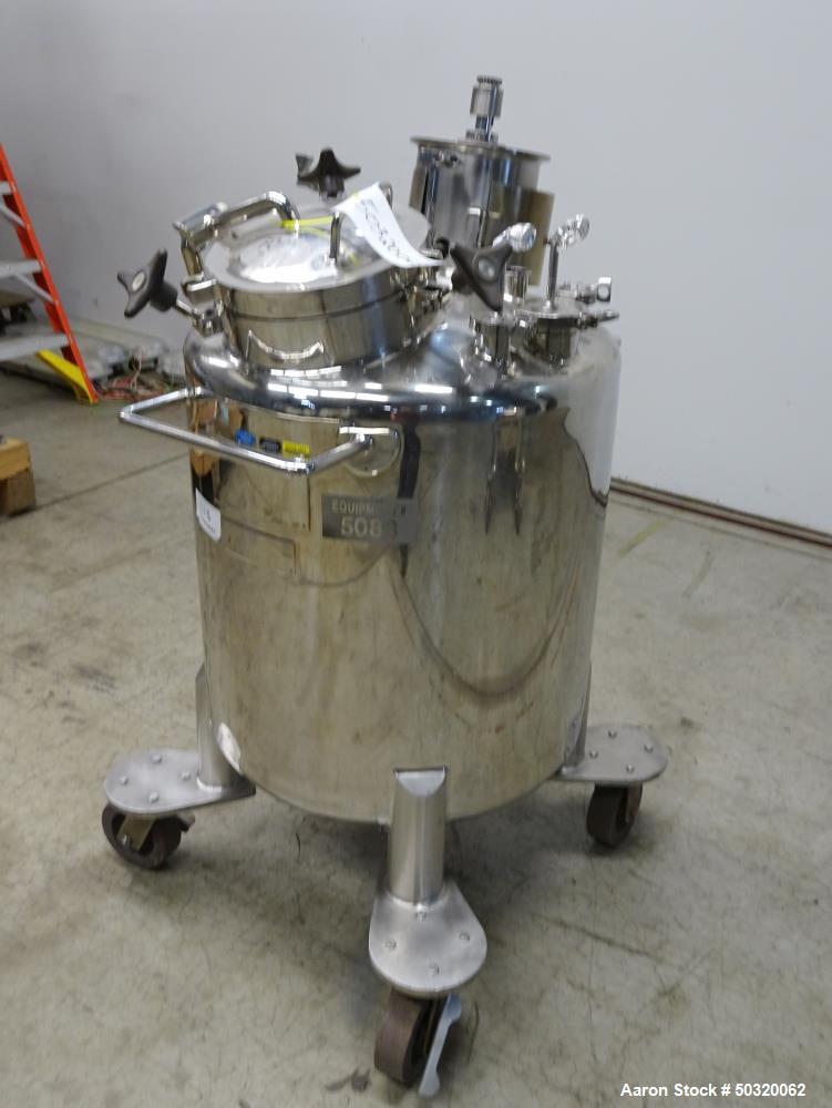 Used- Lee Industries Pressure Mix Tank, 200 Liter, Model 200 LDBT