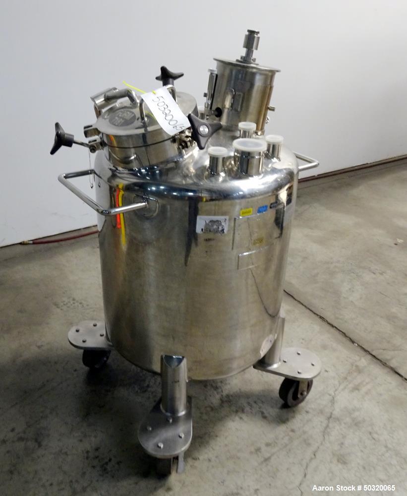 Used- Lee Industries Pressure Mix Tank, 200 Liter, Model 200 LDBT