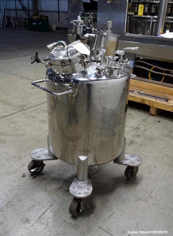 Used Lee Industries Pressure Mix Tank, 200 Liter, Model 200 LDBT