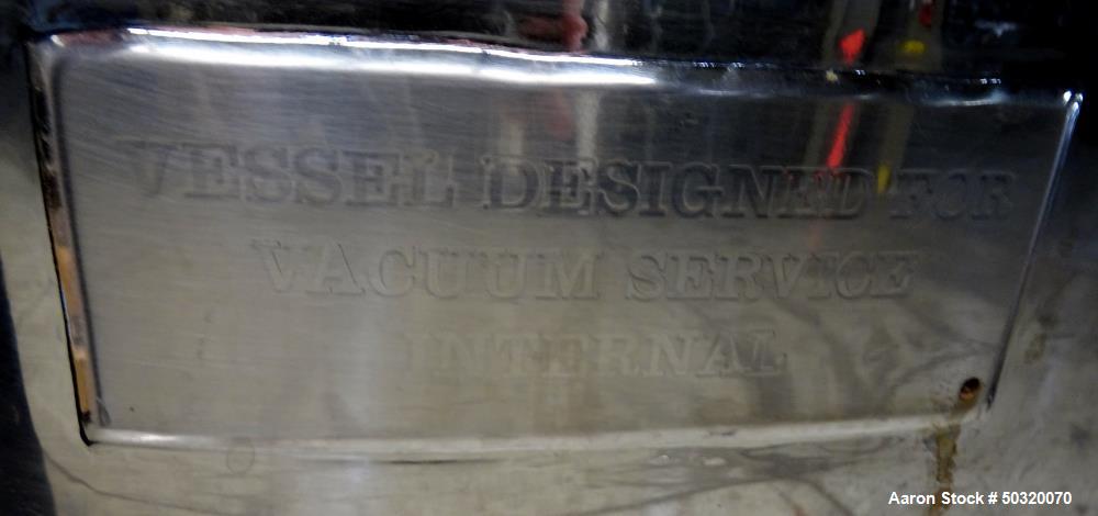 Used Lee Industries Pressure Mix Tank, 200 Liter, Model 200 LDBT