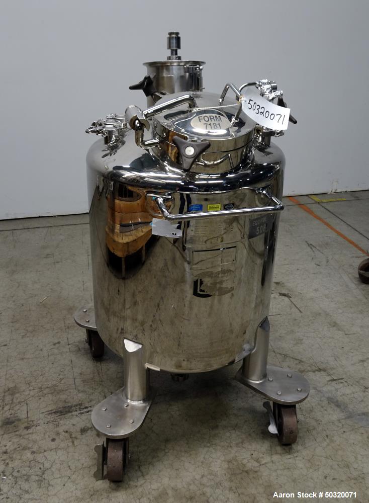 Used Lee Industries Pressure Mix Tank, 200 Liter, Model 200 LDBT