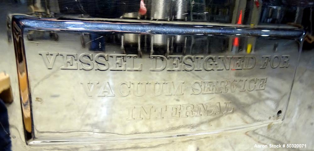 Used Lee Industries Pressure Mix Tank, 200 Liter, Model 200 LDBT