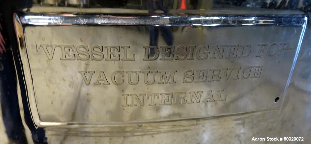 Used Lee Industries Pressure Mix Tank, 200 Liter, Model 200 LDBT