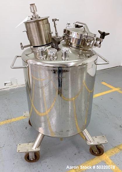 Used Lee Model 200 LDBT Pressure Mix Tank, 200 Liter,