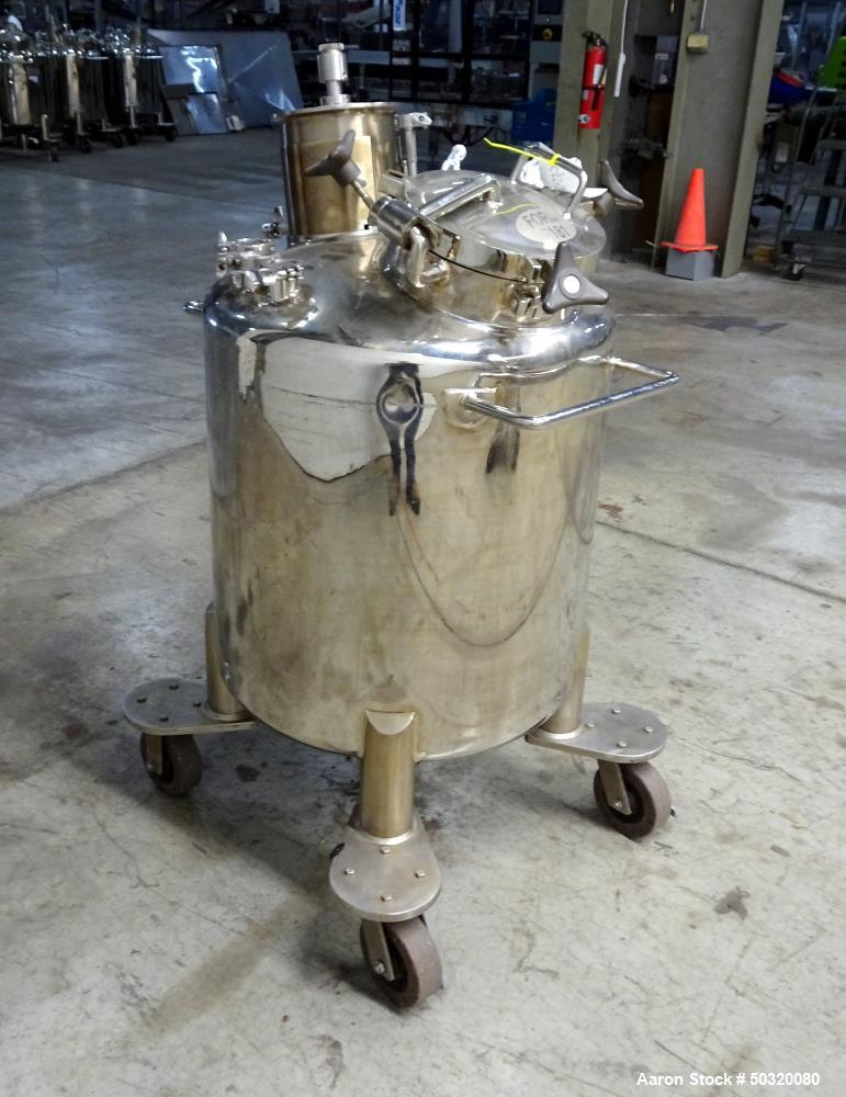 Used- Lee Industries Pressure Mix Tank, 200 Liter, Model 200 LDBT