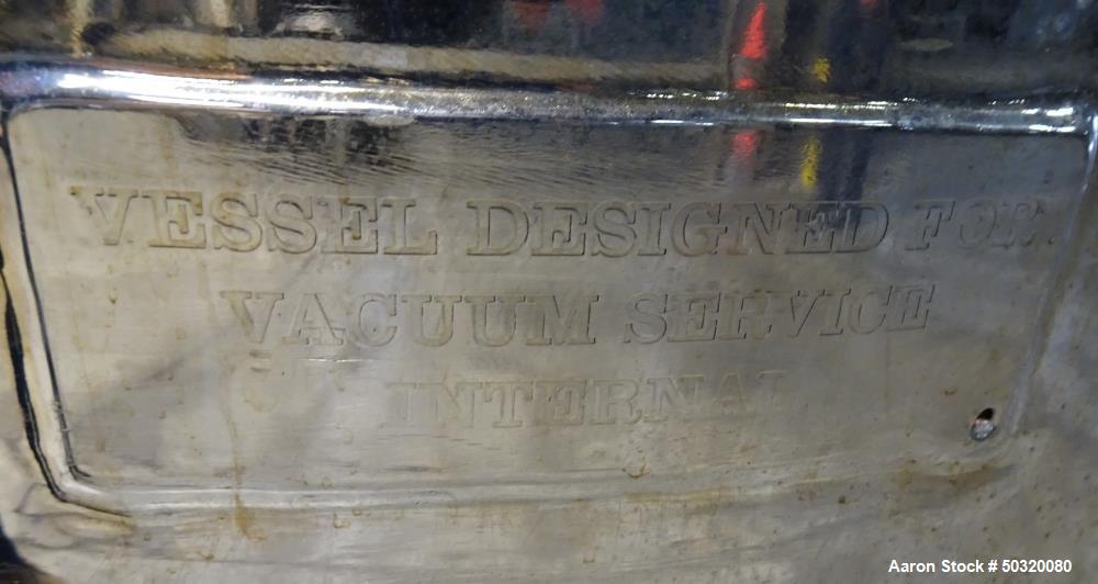 Used Lee Industries Pressure Mix Tank, 200 Liter, Model 200 LDBT