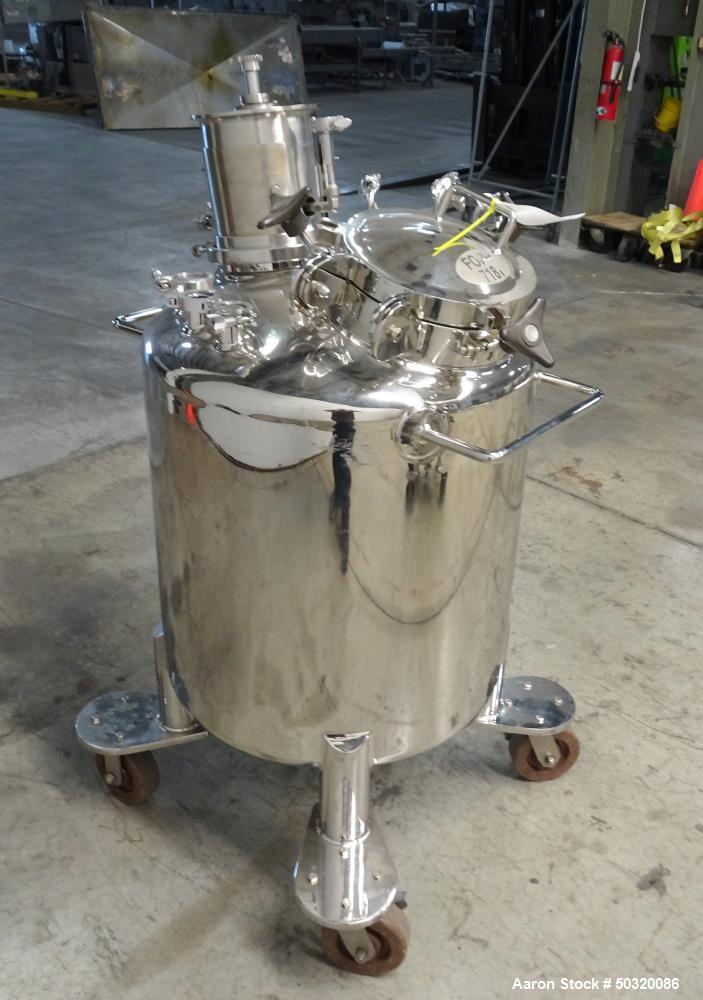 Used Lee Industries Pressure Mix Tank, 200 Liter, Model 200 LDBT