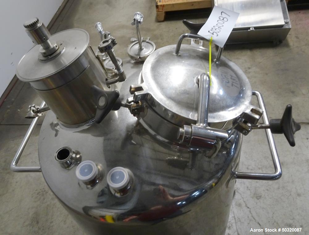 Used Lee Industries Pressure Mix Tank, 200 Liter, Model 200 LDBT
