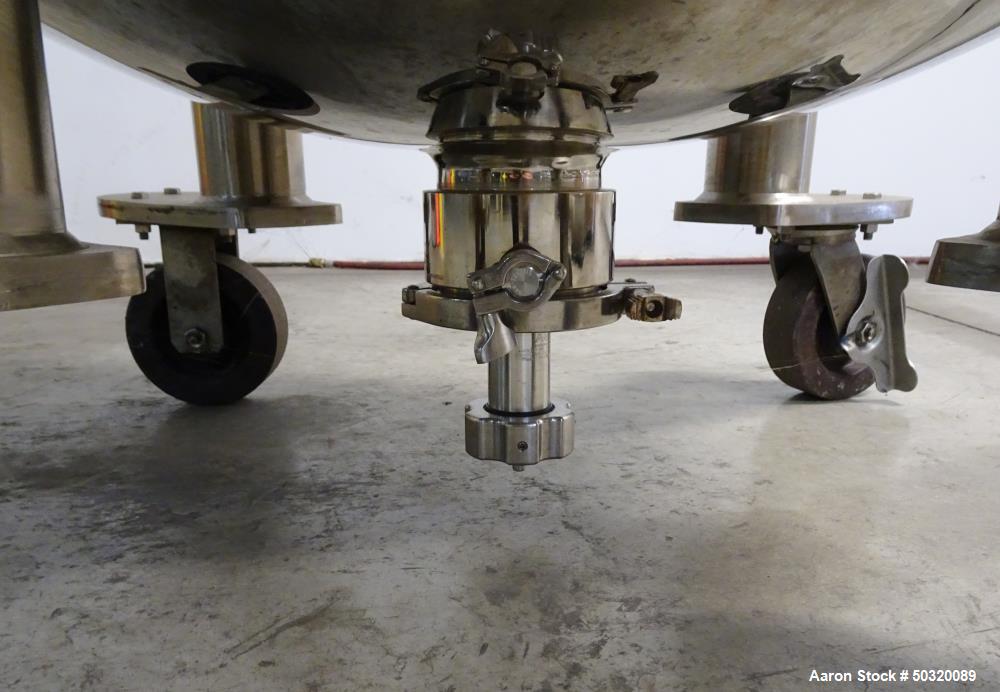 Used Lee Industries Pressure Mix Tank, 200 Liter, Model 200 LDBT