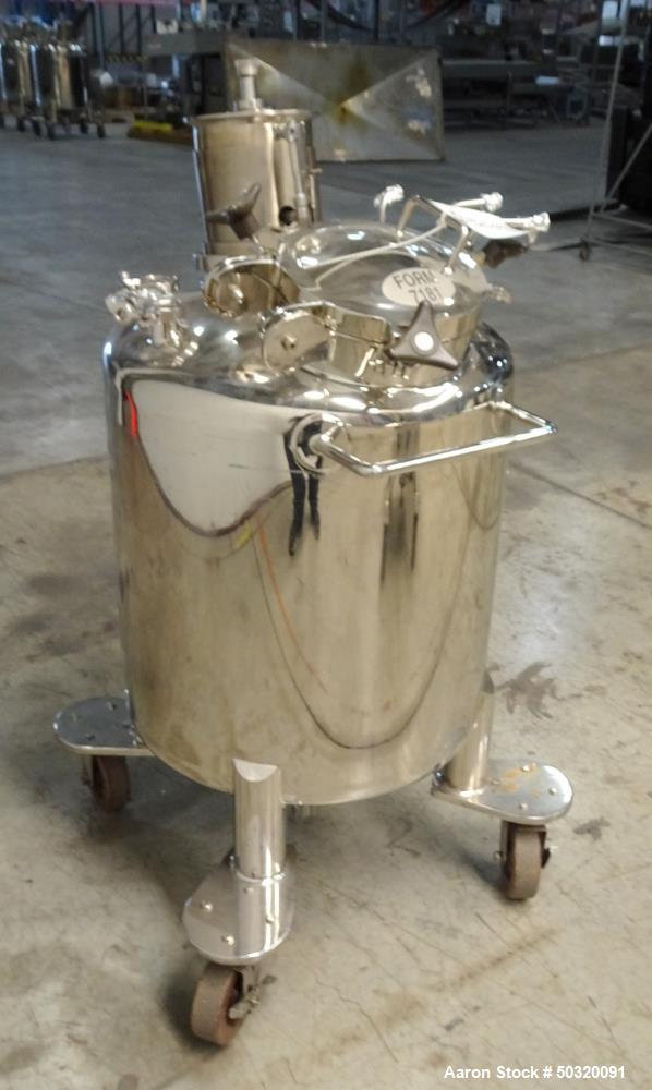 Used- Lee Industries Pressure Mix Tank, 200 Liter, Model 200 LDBT