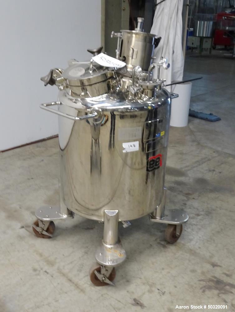 Used Lee Industries Pressure Mix Tank, 200 Liter, Model 200 LDBT