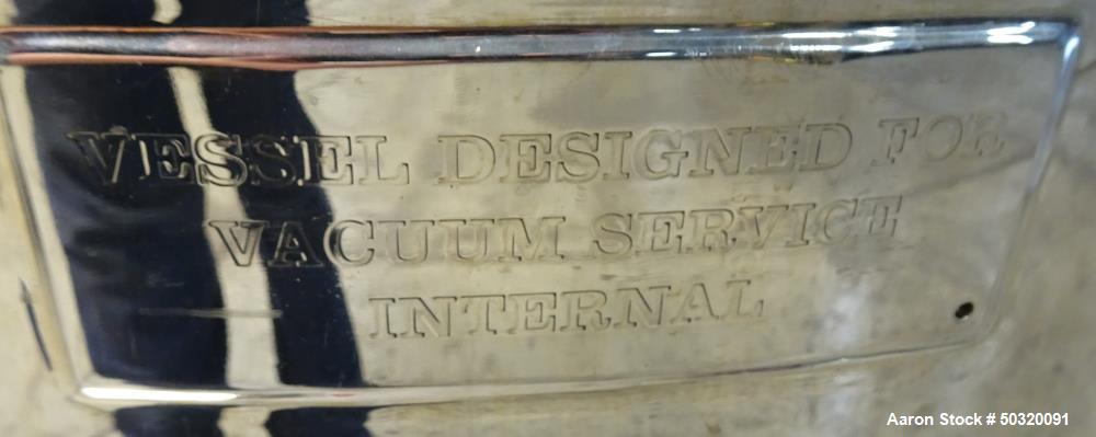 Used Lee Industries Pressure Mix Tank, 200 Liter, Model 200 LDBT