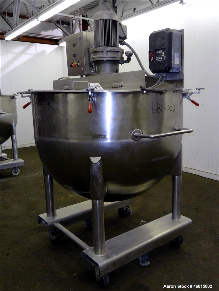 Used Lee Industries Single Motion Mixing Tank, Model 250A, 250 Gallon