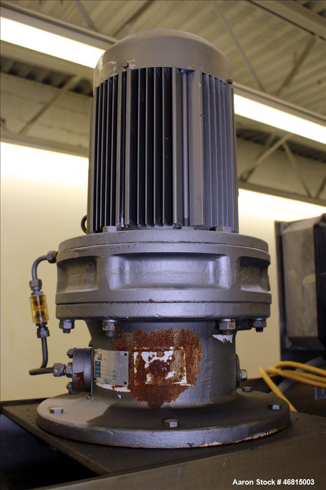 Used Lee Industries Single Motion Mixing Tank, Model 250A7S, 250 Gallon