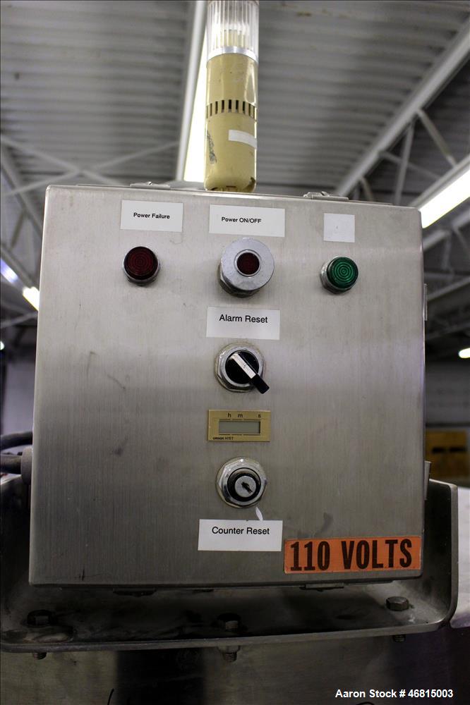 Used Lee Industries Single Motion Mixing Tank, Model 250A7S, 250 Gallon
