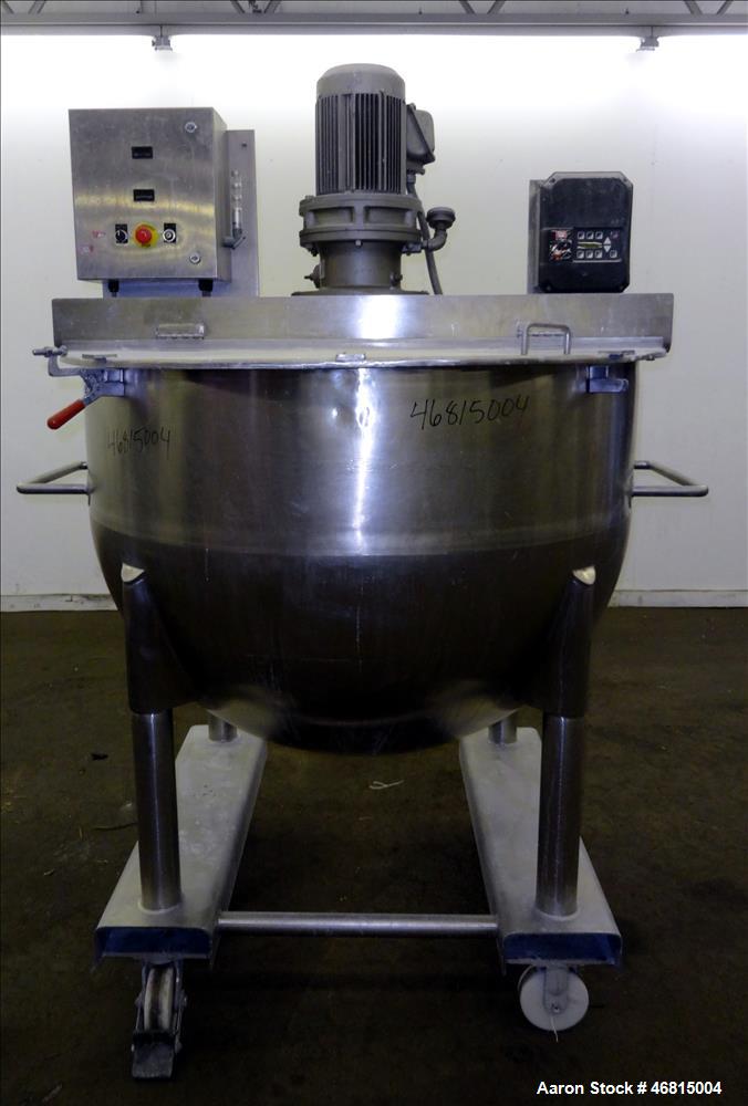 Used Lee Industries Single Motion Mixing Tank, Model 250A7S, 250 Gallon