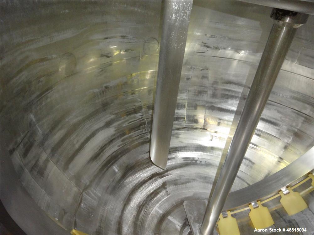 Used Lee Industries Single Motion Mixing Tank, Model 250A7S, 250 Gallon