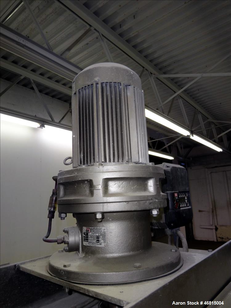 Used Lee Industries Single Motion Mixing Tank, Model 250A7S, 250 Gallon