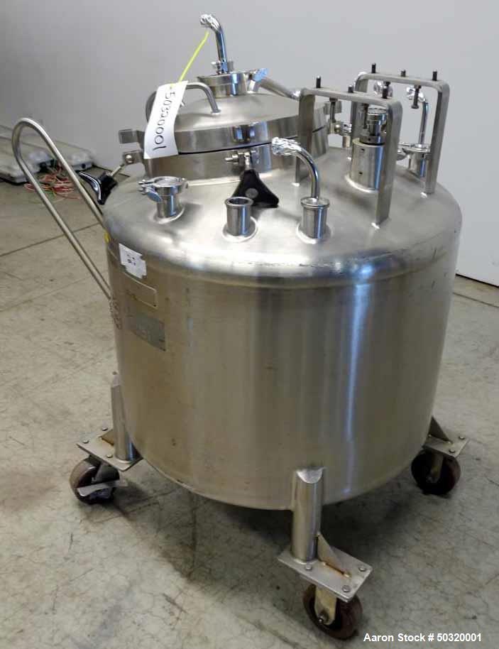 Used Lee Industries Pressure Mix Tank, 250 Liter, Model 250 LDBT