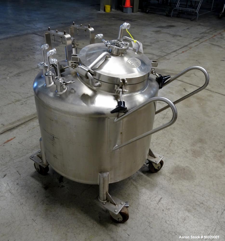 Used- Lee Industries Pressure Mix Tank, 250 Liter, Model 250 LDBT