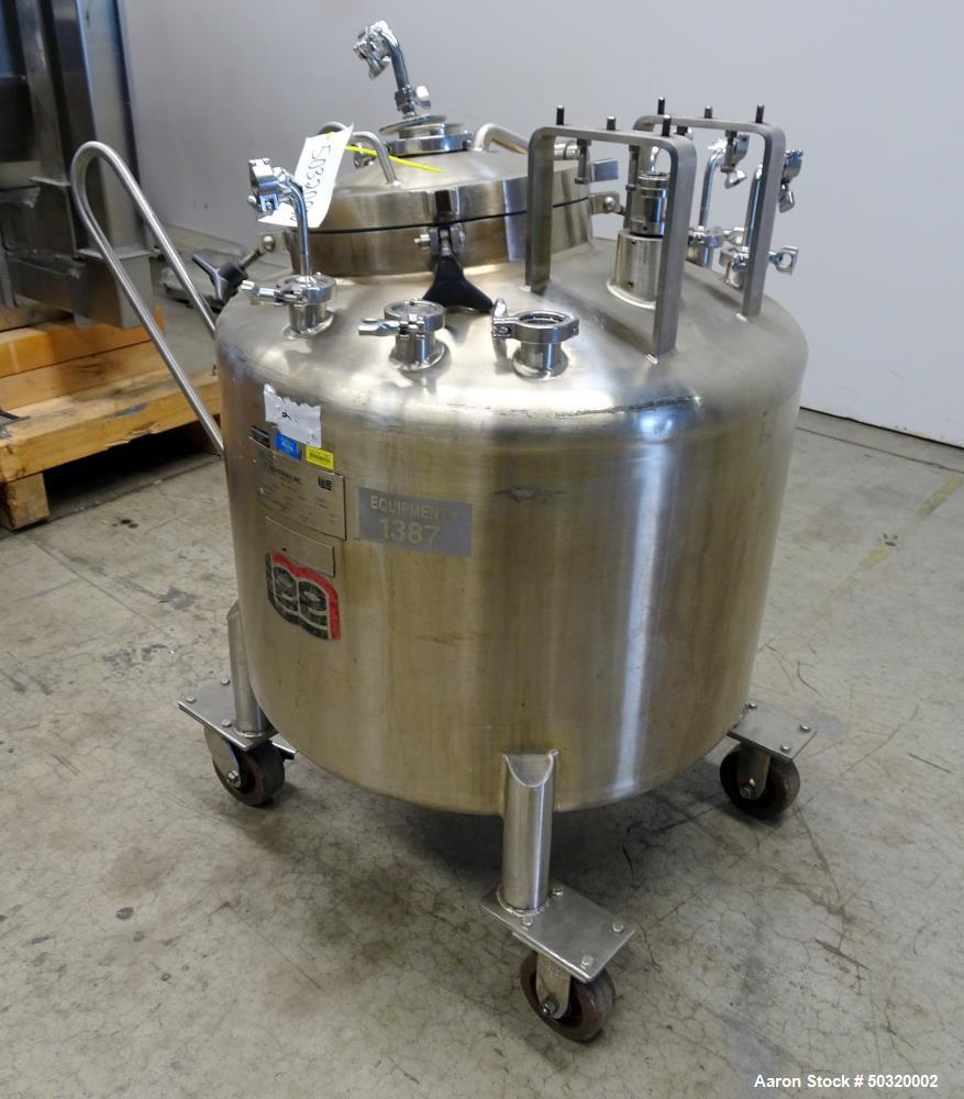 Used Lee Industries Pressure Mix Tank, 250 Liter, Model 250 LDBT