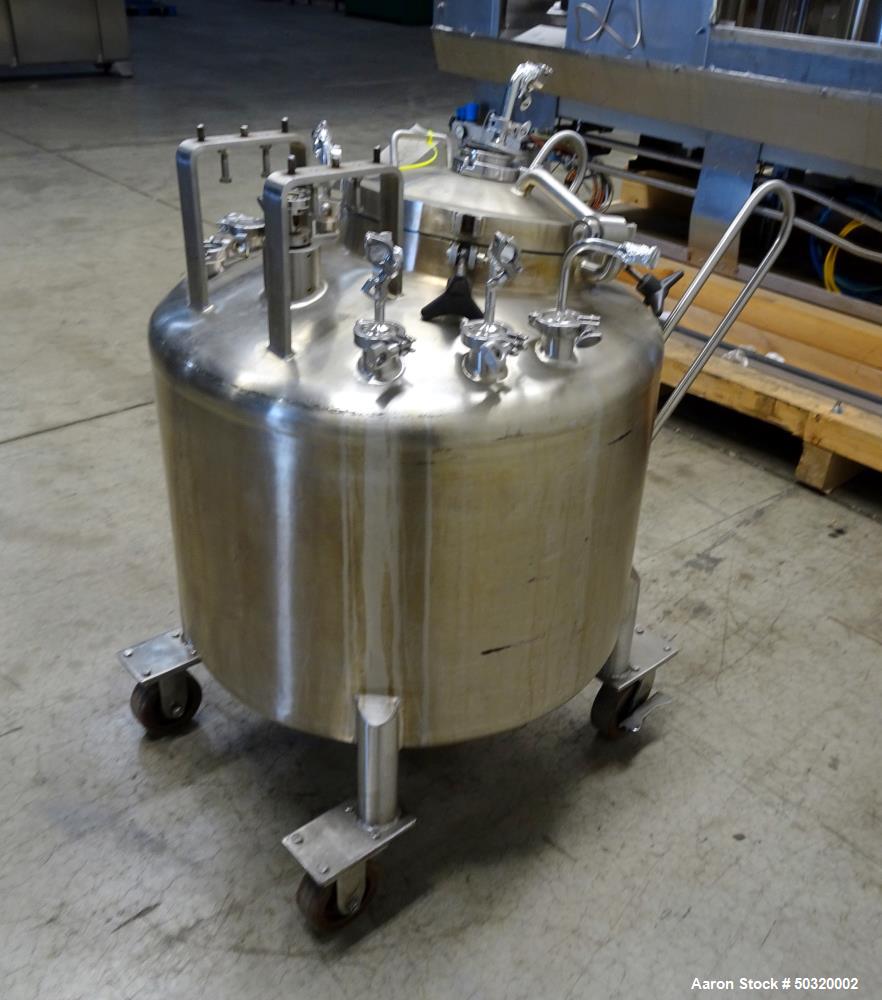 Used- Lee Industries Pressure Mix Tank, 250 Liter, Model 250 LDBT