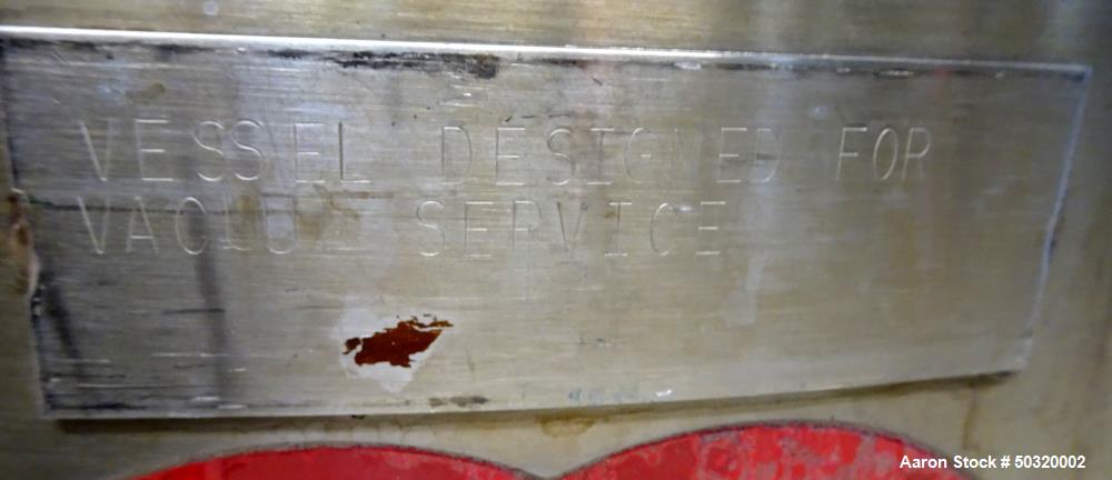 Used Lee Industries Pressure Mix Tank, 250 Liter, Model 250 LDBT