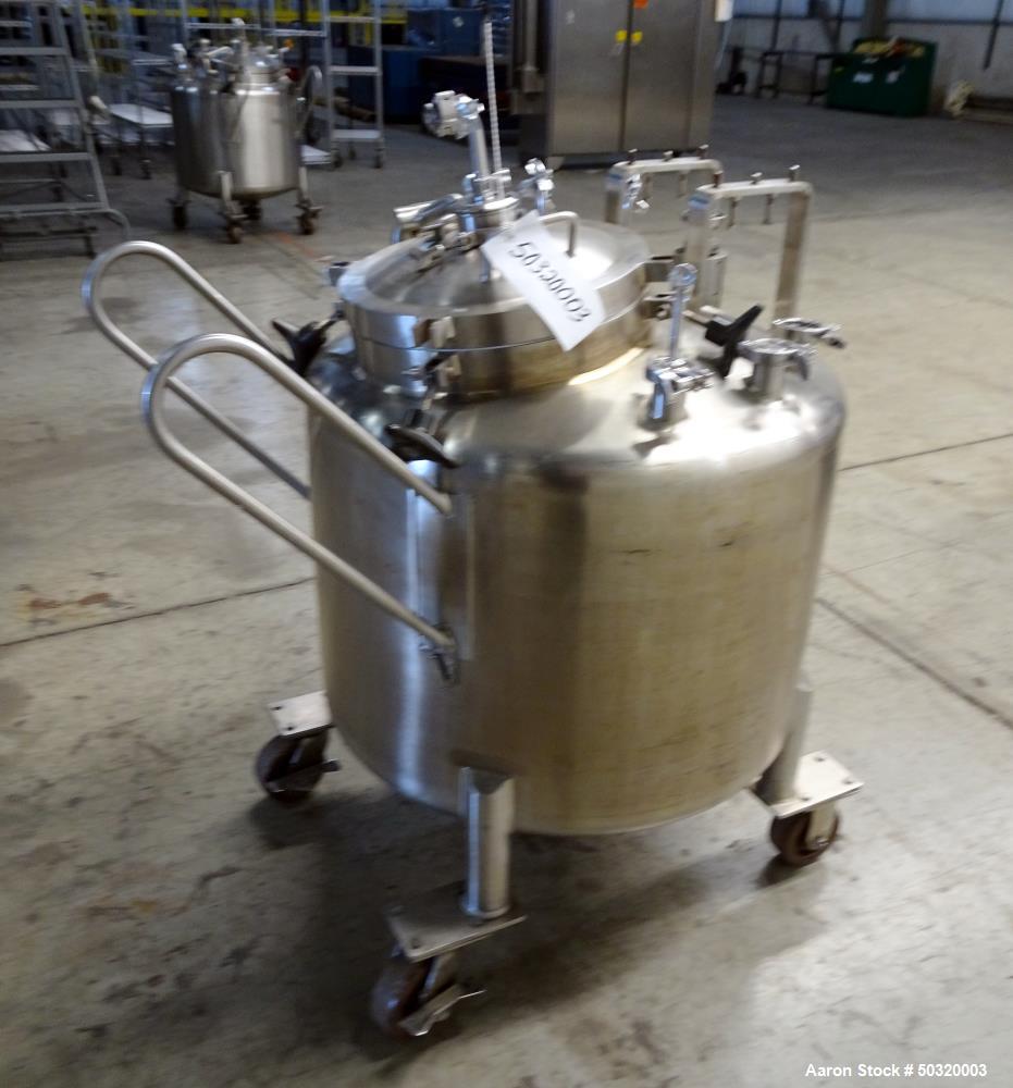 Used- Lee Industries Pressure Mix Tank, 250 Liter, Model 250 LDBT,