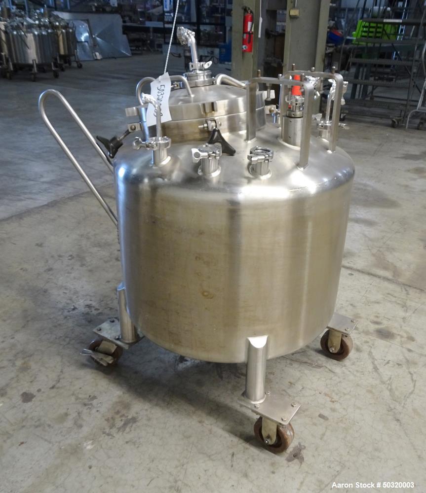 Used- Lee Industries Pressure Mix Tank, 250 Liter, Model 250 LDBT,
