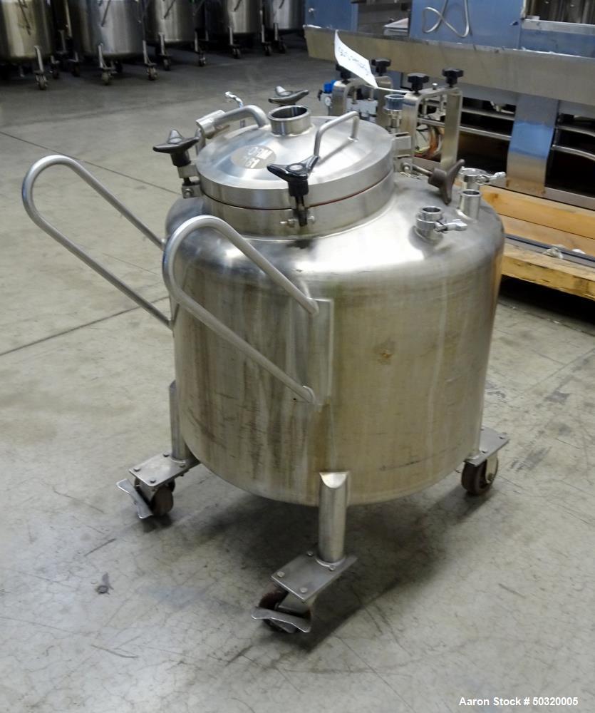 Used- Lee Industries Pressure Mix Tank, 250 Liter, Model 250 LDBT