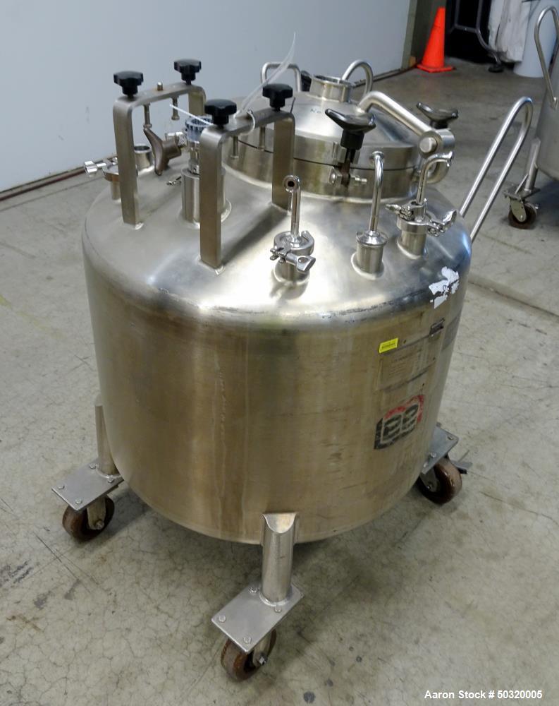 Used- Lee Industries Pressure Mix Tank, 250 Liter, Model 250 LDBT