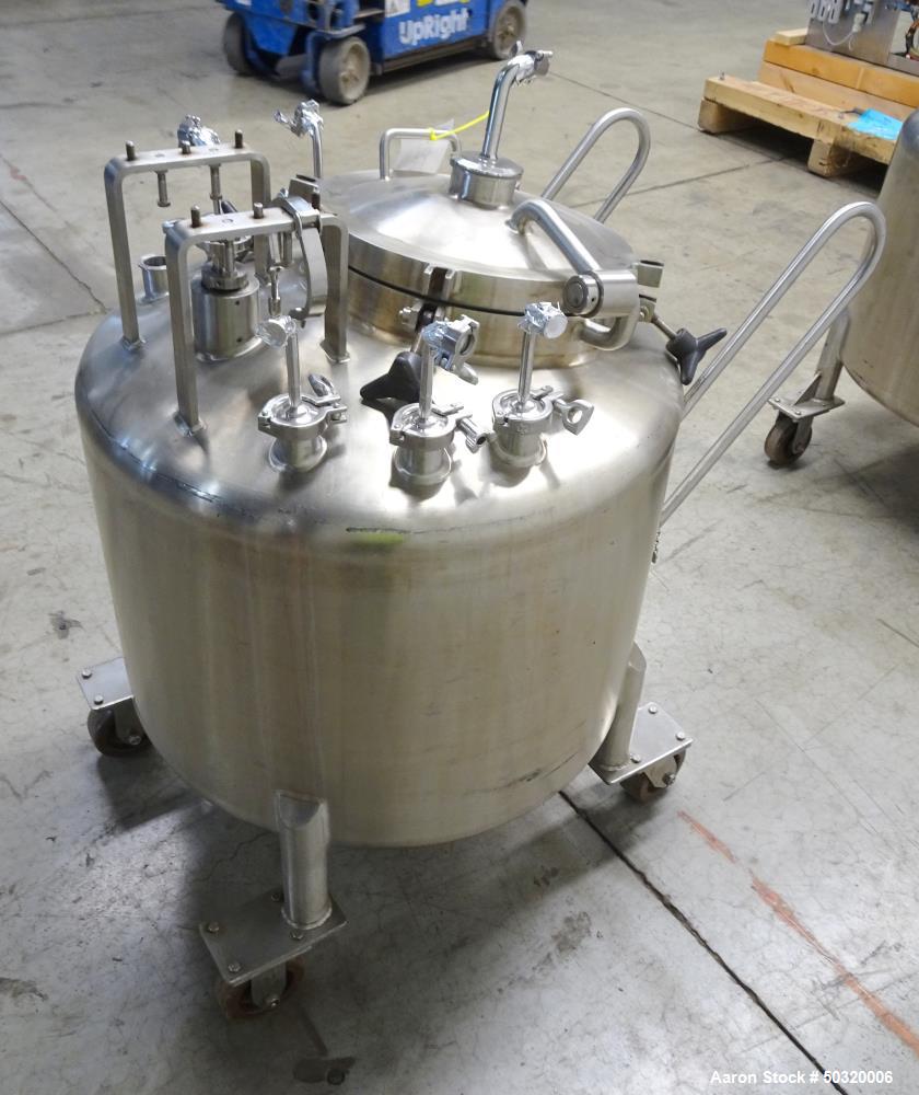 Used Lee Industries Pressure Mix Tank, 250 Liter, Model 250 LDBT