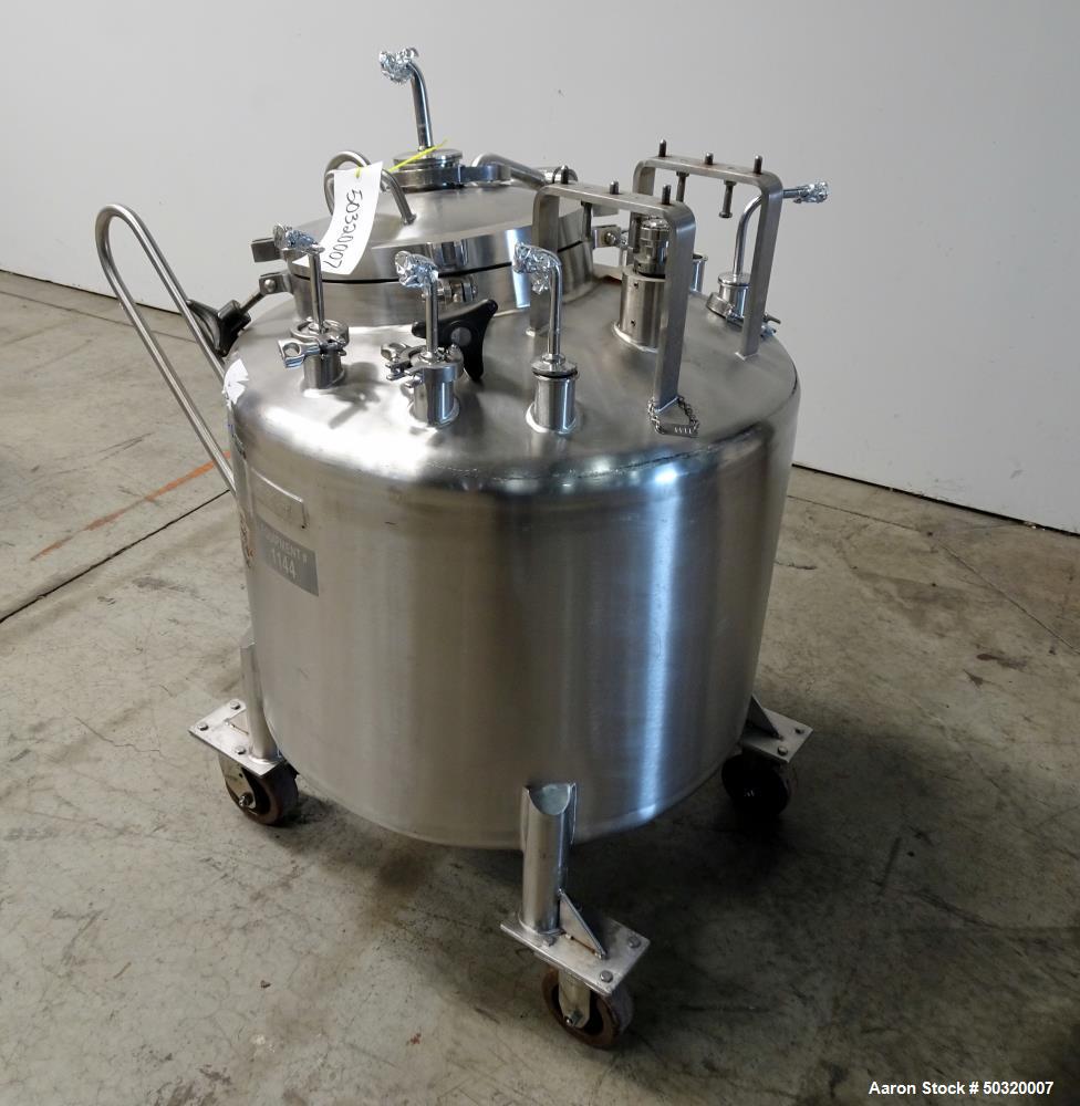 Used Lee Industries Pressure Mix Tank, 250 Liter