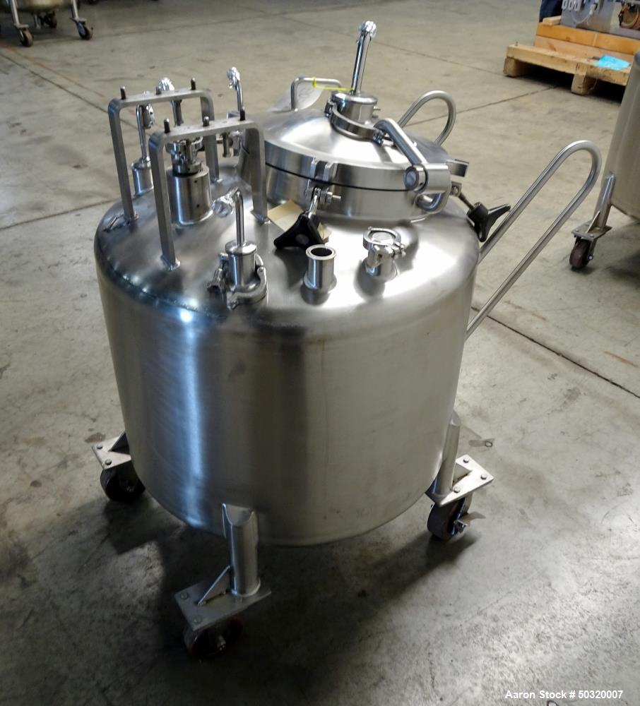 Used- Lee Industries Pressure Mix Tank, 250 Liter