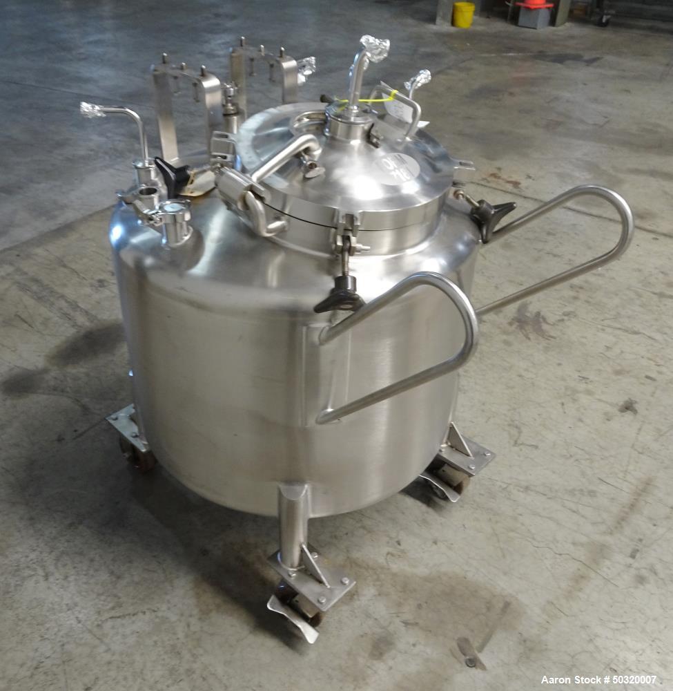 Used Lee Industries Pressure Mix Tank, 250 Liter