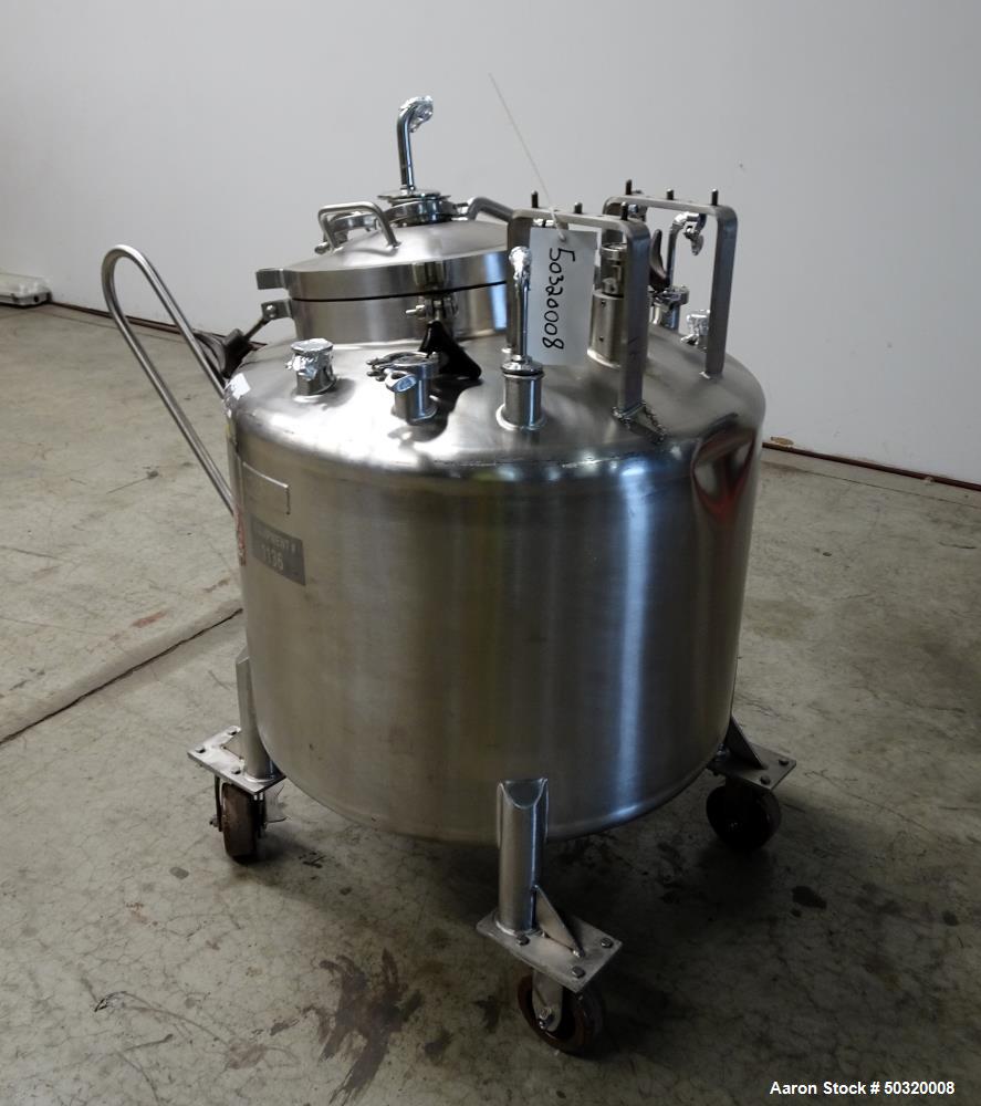 Used Lee Industries Pressure Mix Tank, 250 Liter, Model 250 LDBT