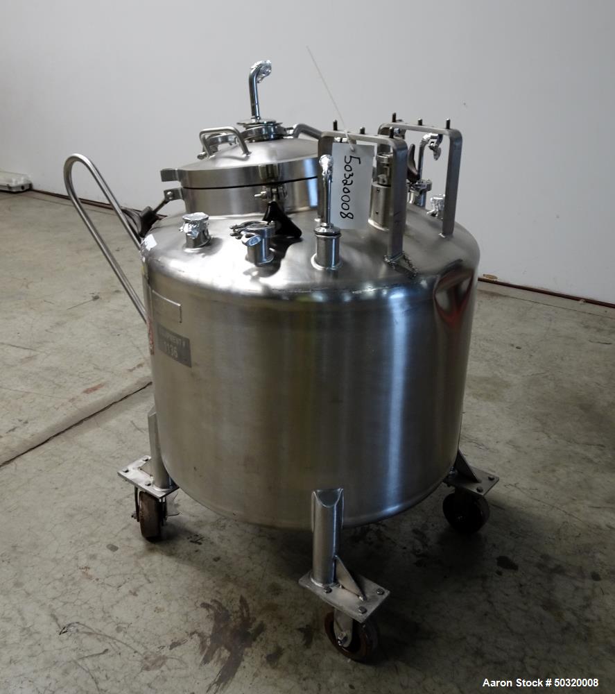 Used- Lee Industries Pressure Mix Tank, 250 Liter, Model 250 LDBT