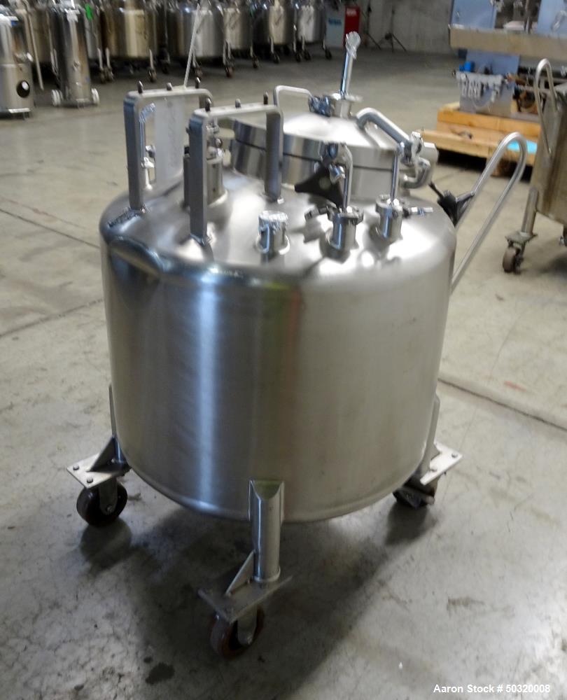 Used- Lee Industries Pressure Mix Tank, 250 Liter, Model 250 LDBT