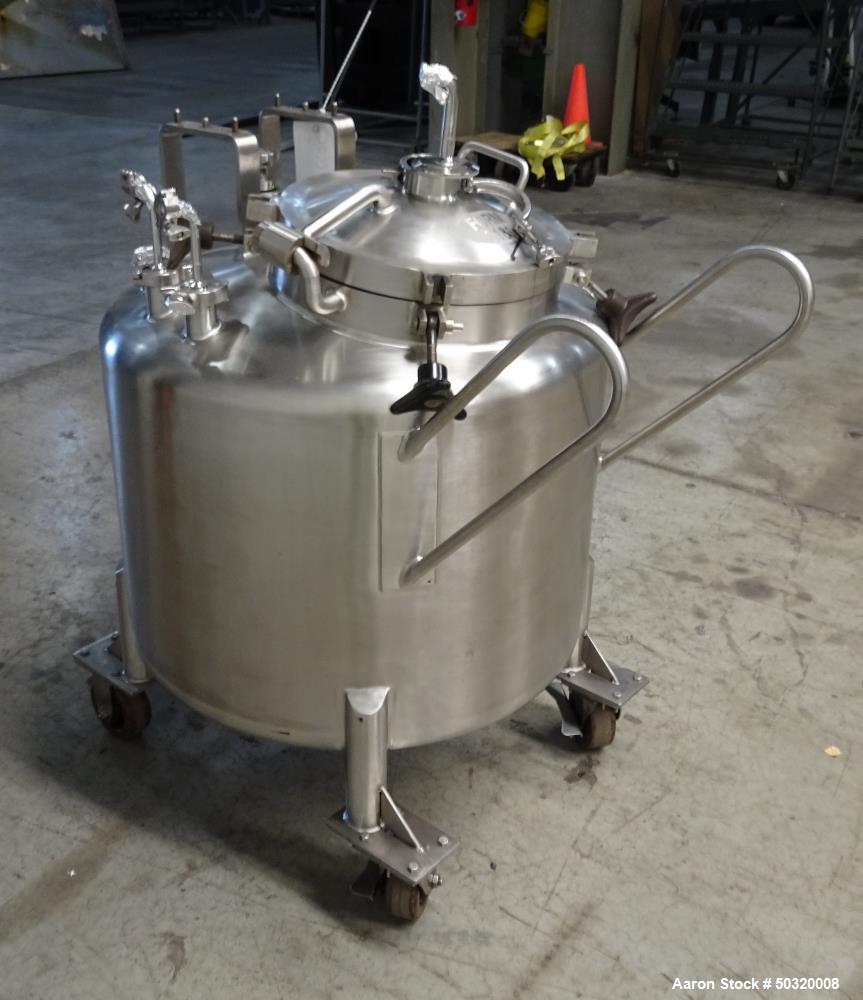Used Lee Industries Pressure Mix Tank, 250 Liter, Model 250 LDBT