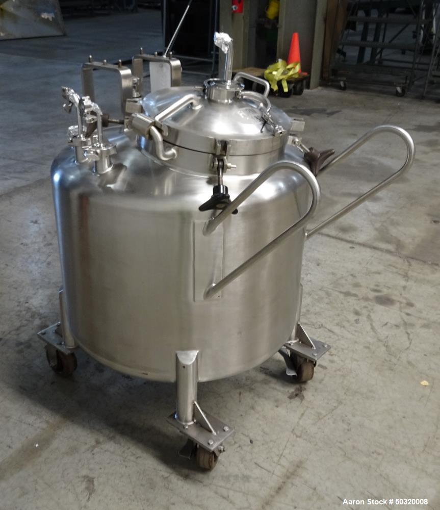 Used- Lee Industries Pressure Mix Tank, 250 Liter, Model 250 LDBT