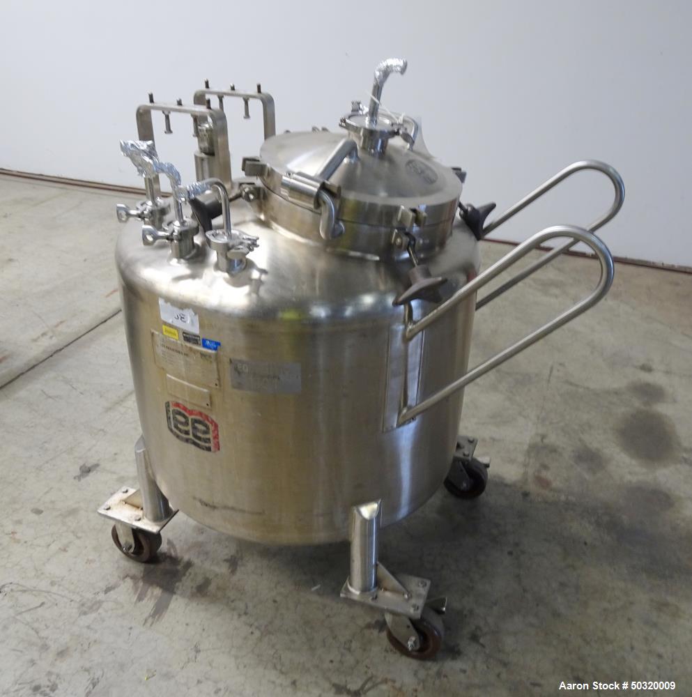 Used Lee Industries Pressure Mix Tank, 250 Liter, Model 250 LDBT