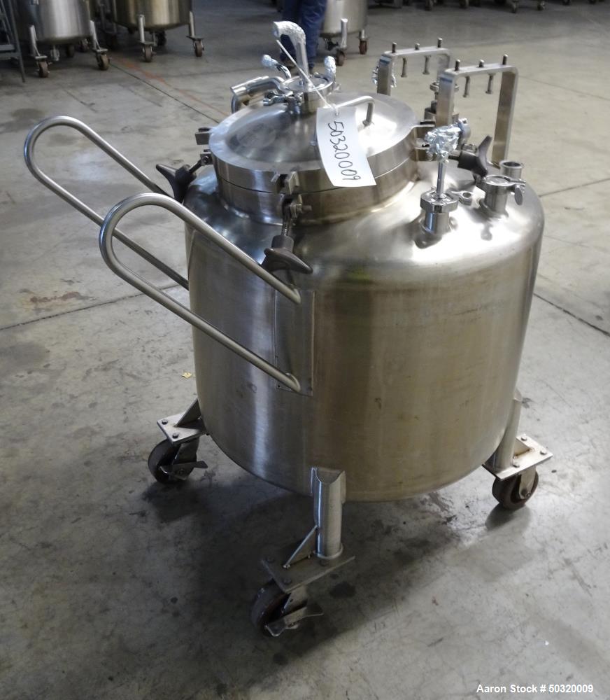 Used Lee Industries Pressure Mix Tank, 250 Liter, Model 250 LDBT