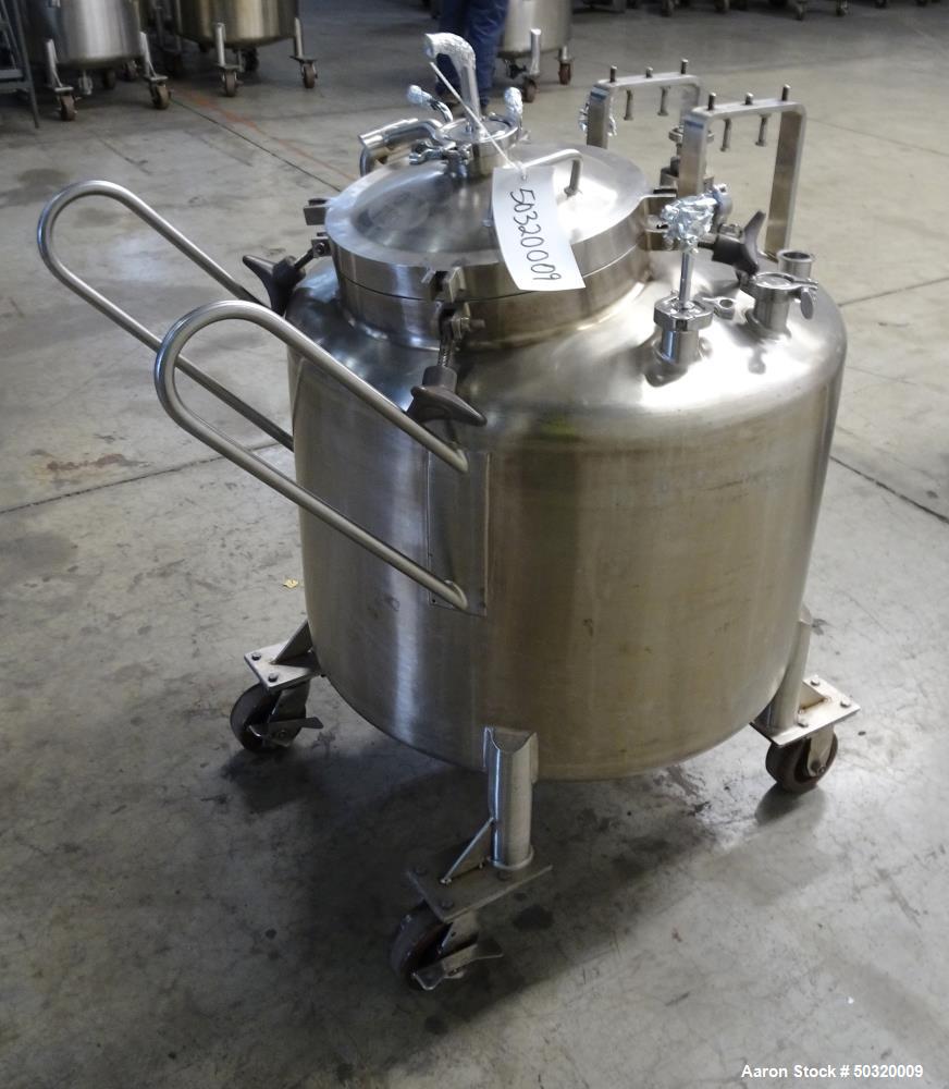 Used- Lee Industries Pressure Mix Tank, 250 Liter, Model 250 LDBT