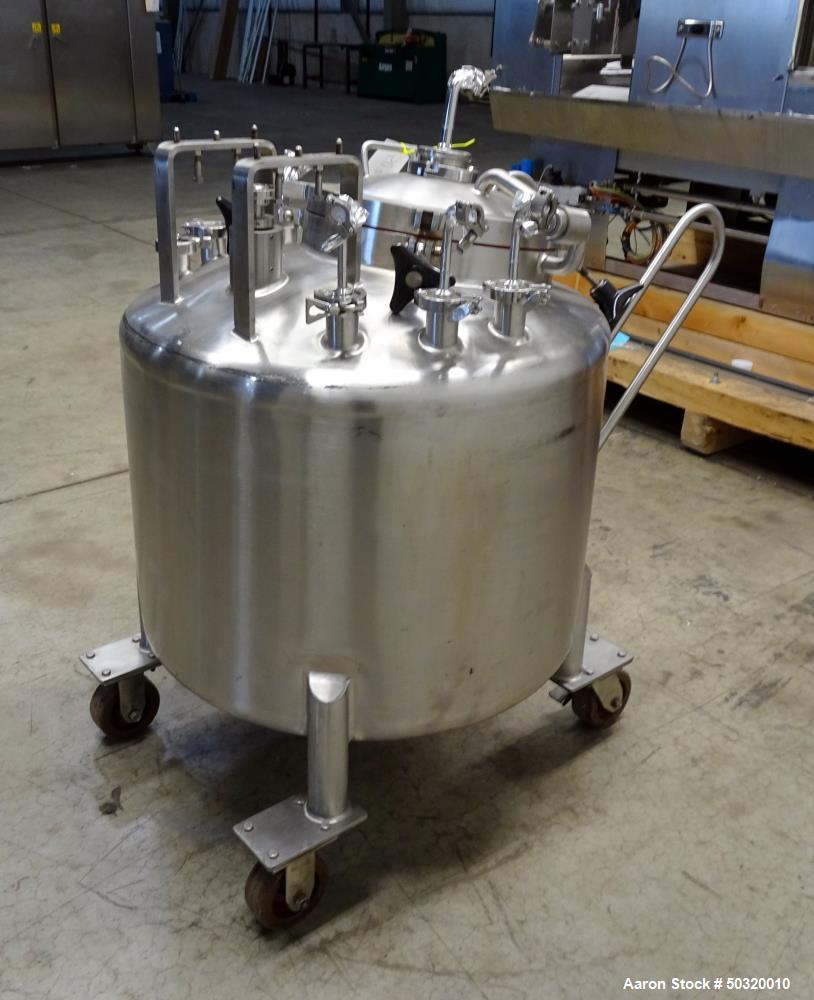 Used- Lee Industries Pressure Mix Tank, 250 Liter, Model 250 LDBT