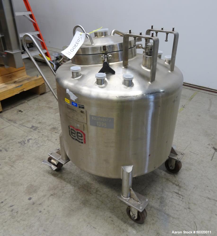 Used Lee Industries Pressure Mix Tank, 250 Liter, Model 250 LDBT