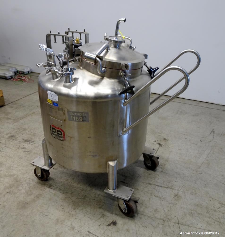 Used Lee Industries Pressure Mix Tank, 250 Liter, Model 250 LDBT