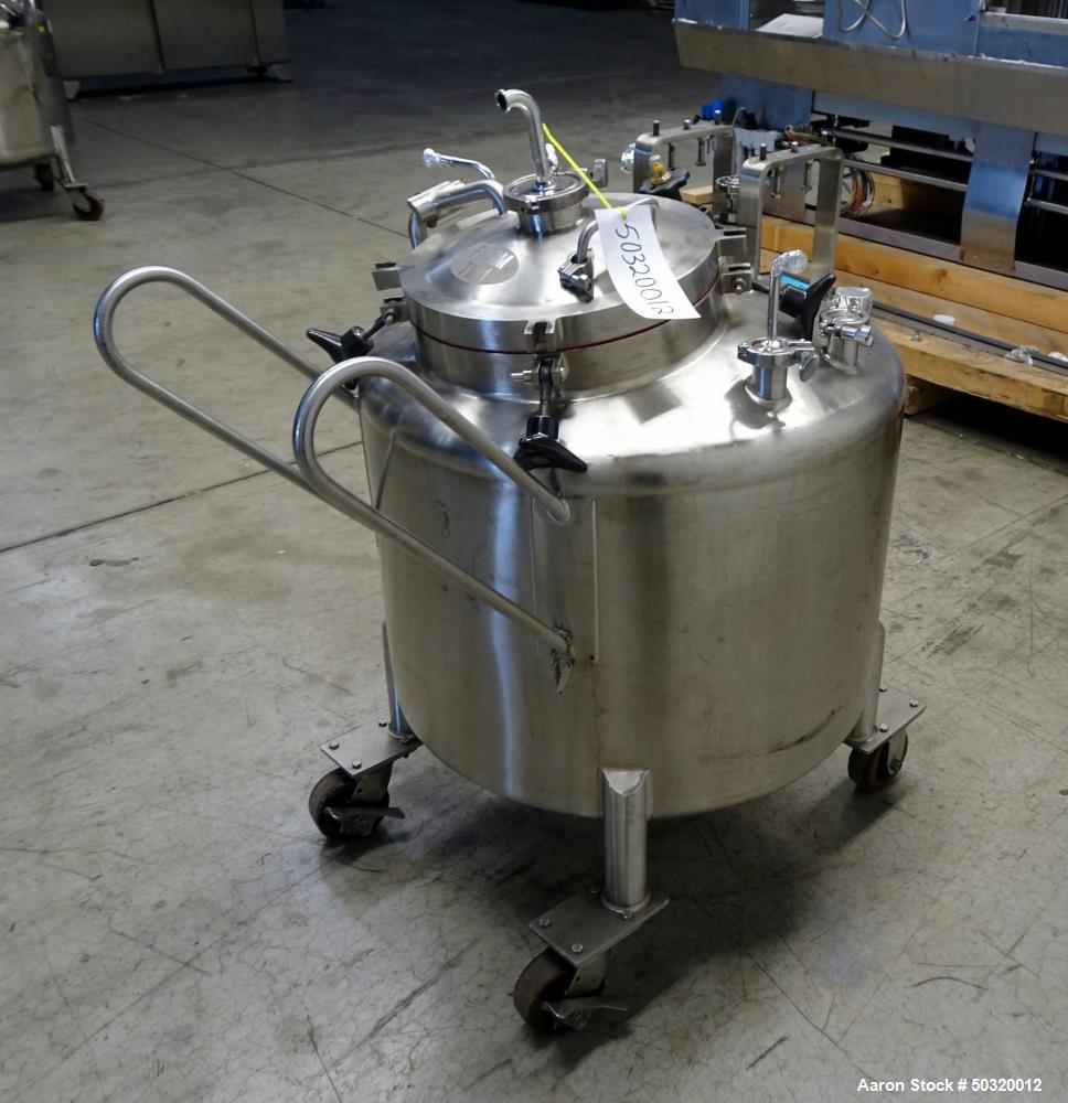 Used- Lee Industries Pressure Mix Tank, 250 Liter, Model 250 LDBT