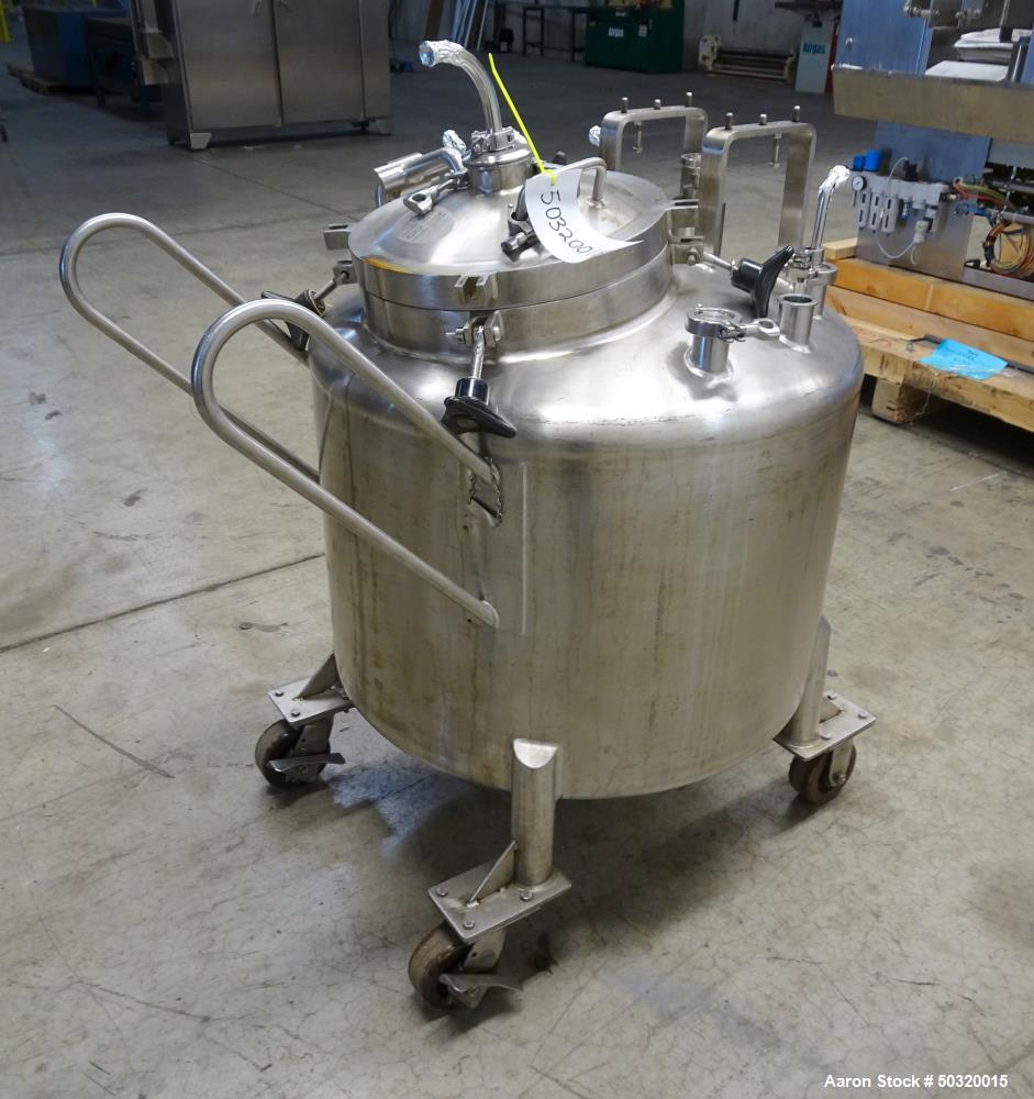 Used- Lee Industries Pressure Mix Tank, 250 Liter, Model 250 LDBT,